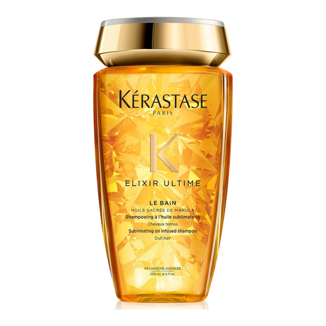 Kérastase Elixir Ultime, Oil-infused Shine Shampoo, For Dull Hair, With 5 Precious Oils, Elixir Ultime Bain
