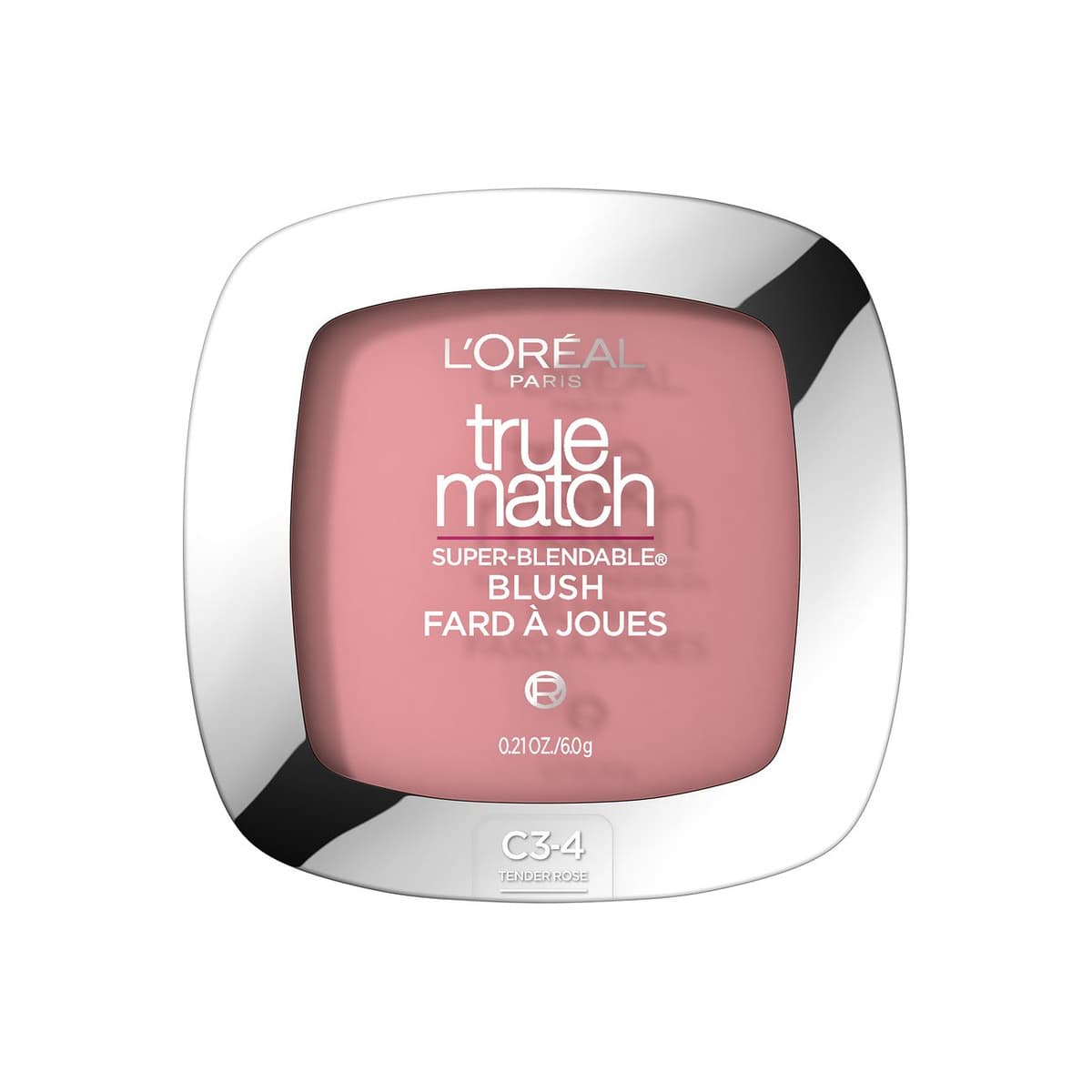 Super-Blendable Blush, Soft Powder Texture, Long Lasting, Tender Rose C3-4