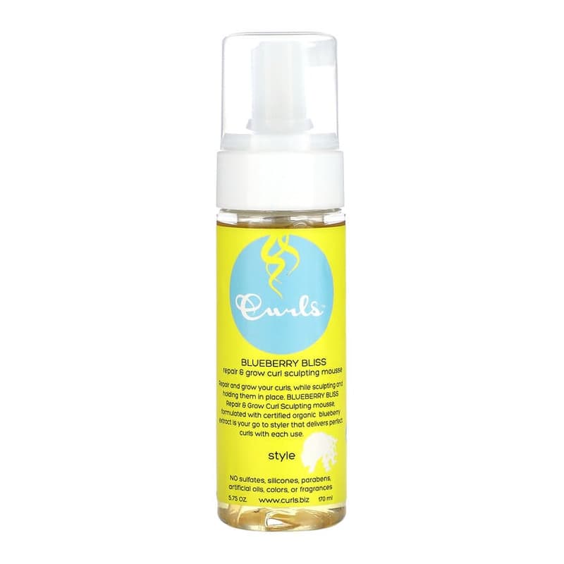Blueberry Bliss, Repair & Grow Curl Sculpting Mousse