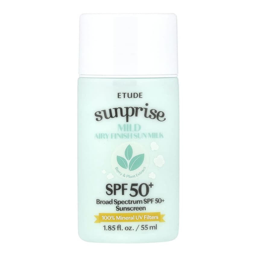 Sunprise, Mild Airy Finish Sun Milk, SPF 50+