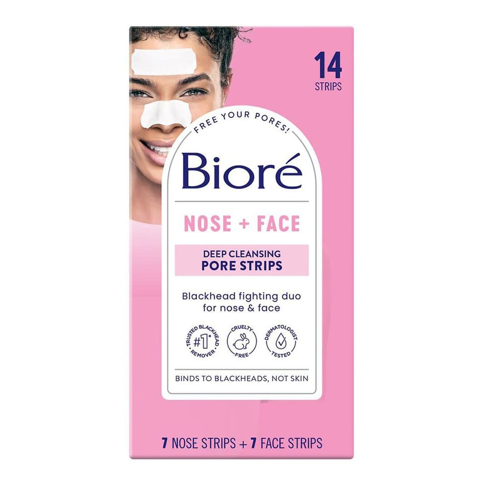 Nose + Face Deep Cleansing Pore Strips Scented, Combo