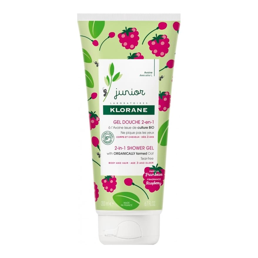 Petit Junior Shower Gel Hair and Body Raspberry