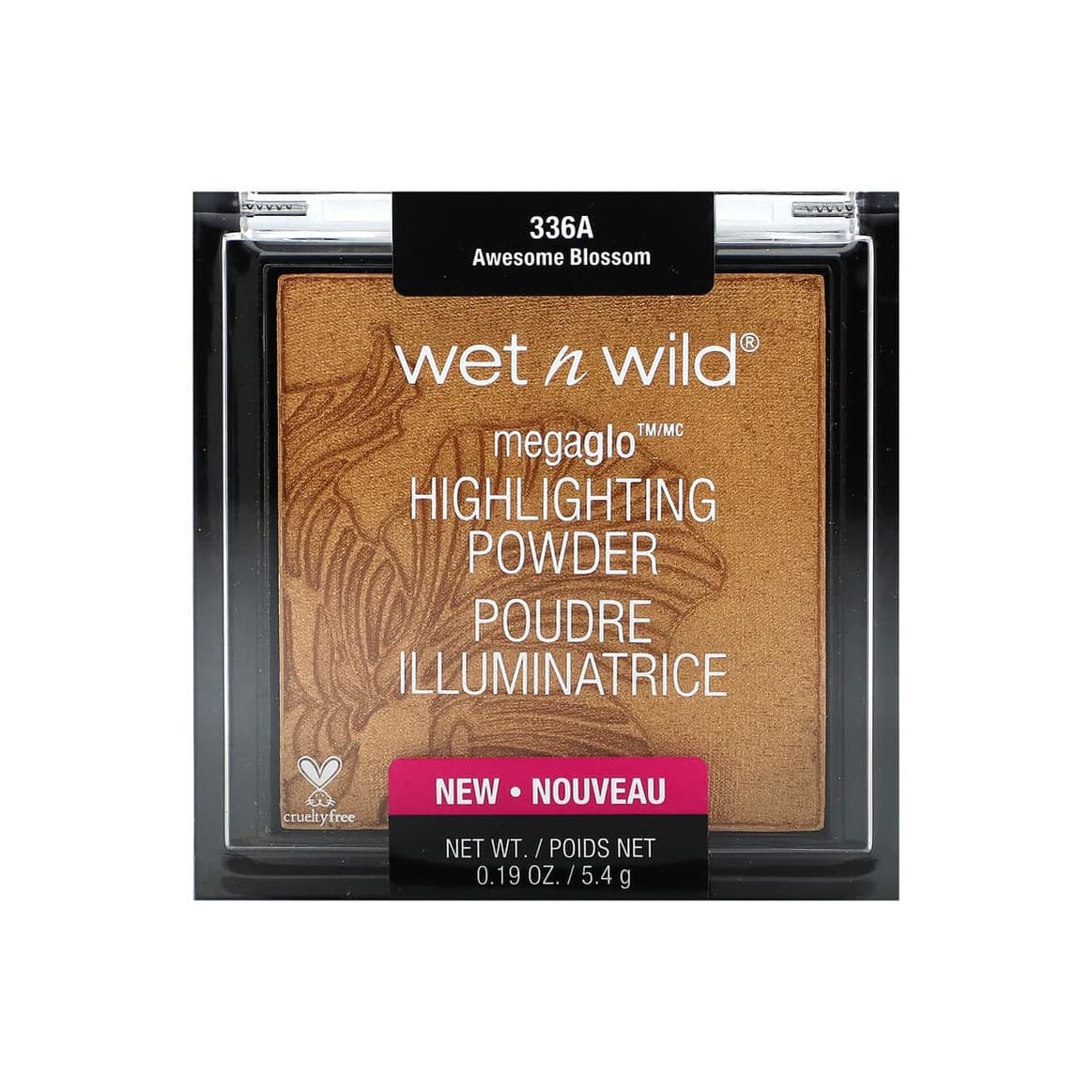 MegaGlo, Highlighting Powder, 336A Awesome Blossom