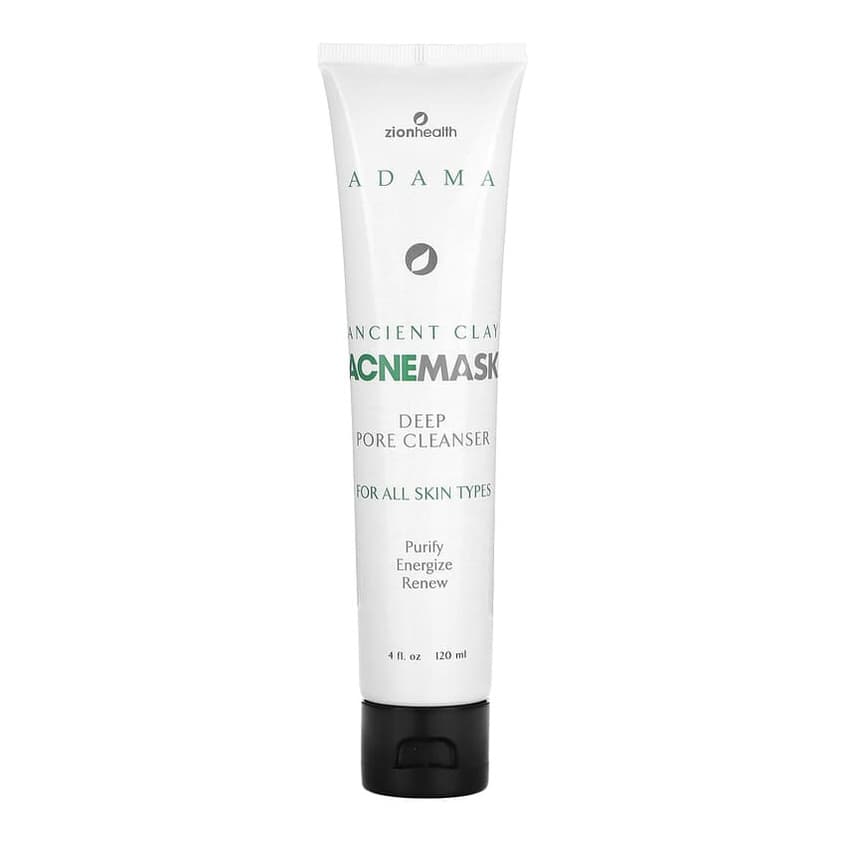 Adama, Ancient Clay AcneMask, Deep Pore Cleanser