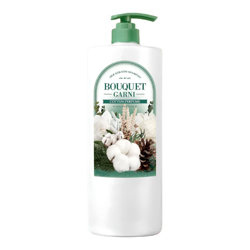 Silk Keratin Shampoo Cotton Perfume