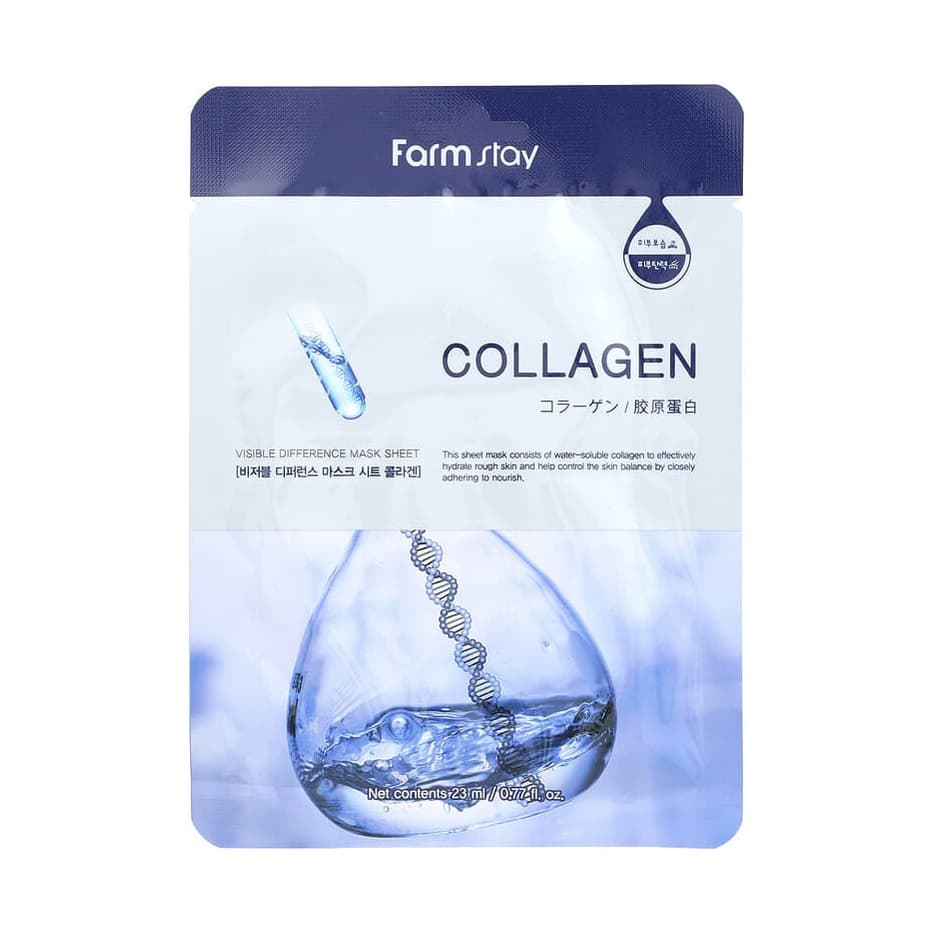 Collagen, Visible Difference Beauty Mask Sheet