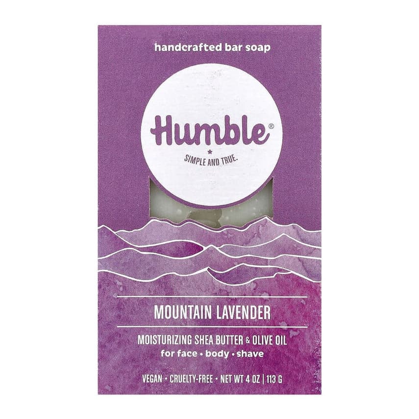 Handcrafted Bar Soap, Mountain Lavender