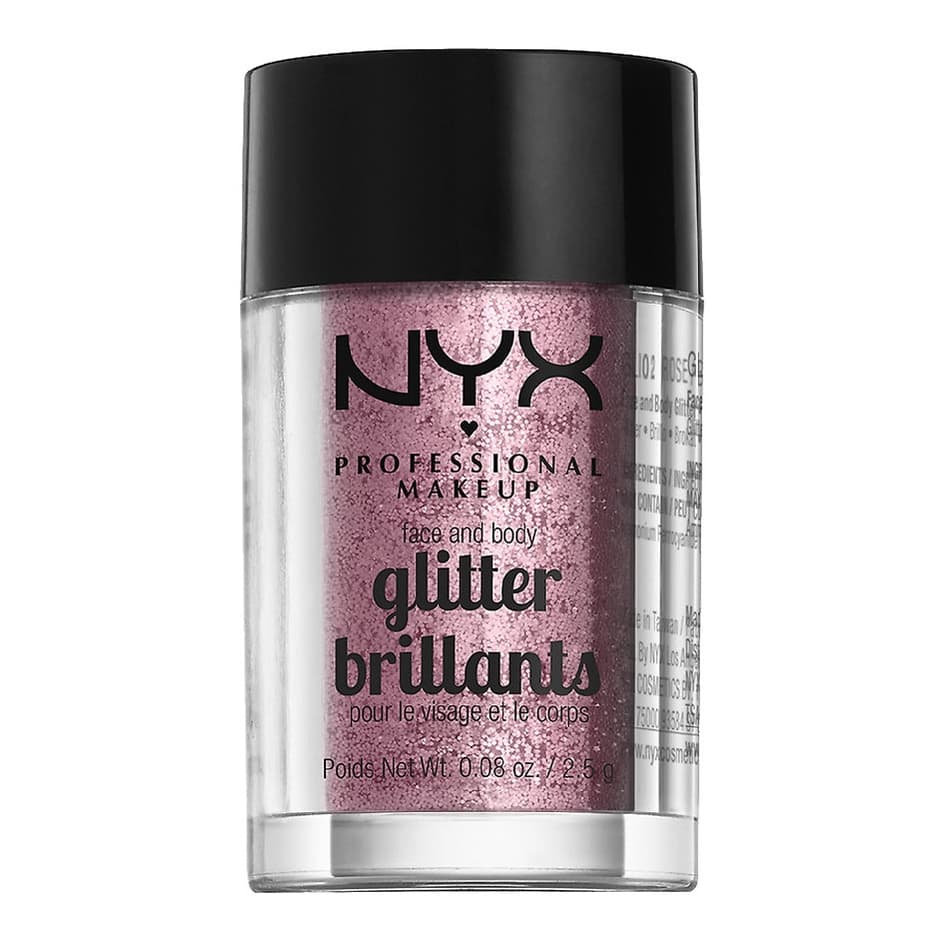 Face & Body Glitter, Rose