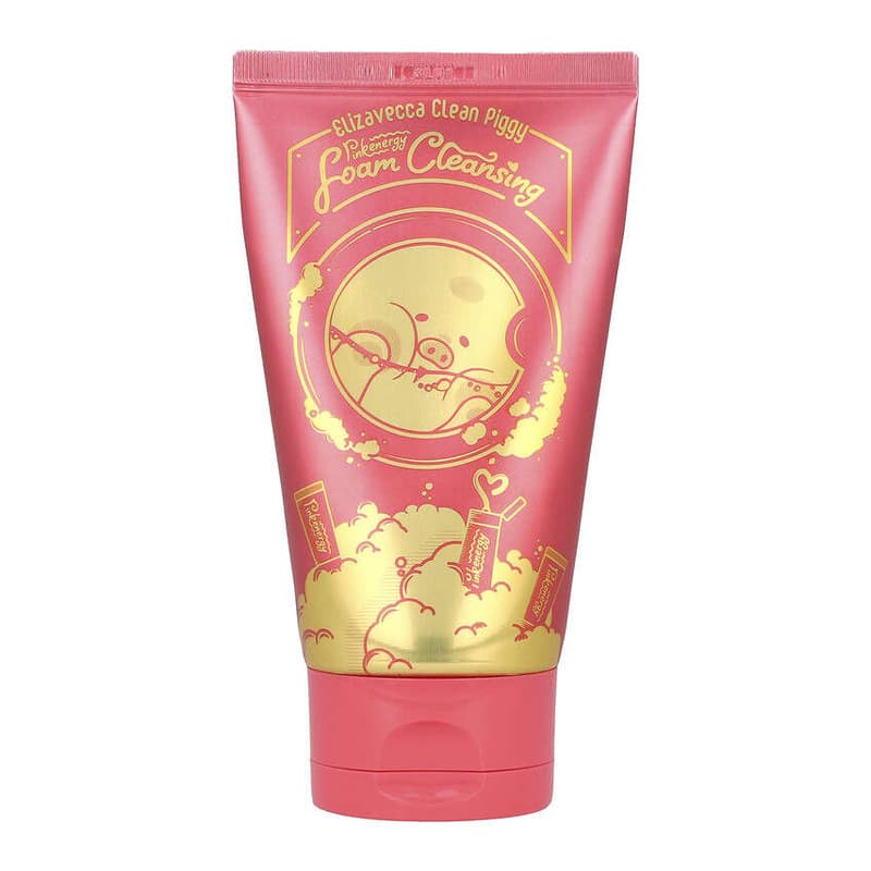 Clean Piggy Pink Energy Foam Cleansing