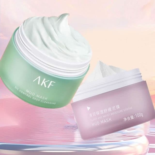 Deep Cleansing Mud Mask, #Purple
