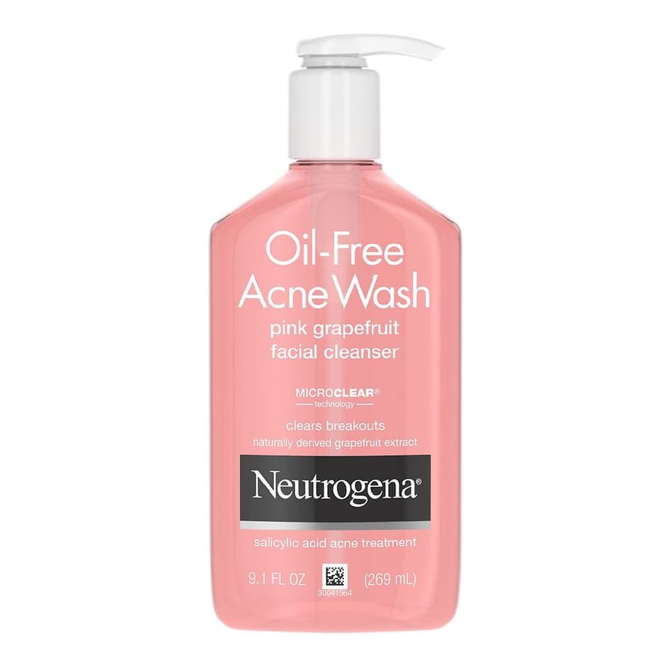 Oil-Free Acne Wash Pink Grapefruit Facial Cleanser