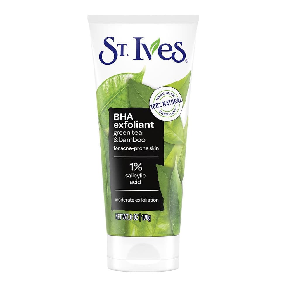 Green Tea Blackhead Clearing Face Scrub Green Tea & Bamboo