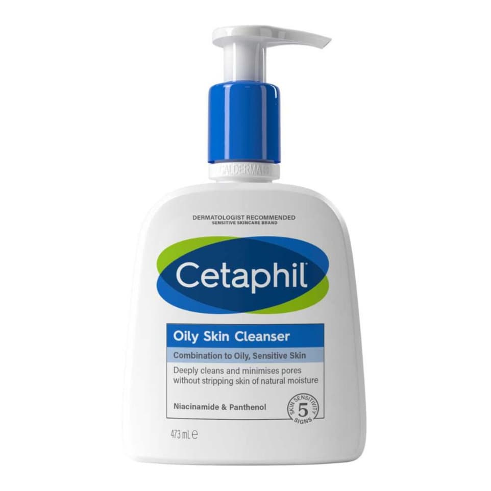 Oily Skin Cleanser, Face Wash for Combination to Oily Sensitive Skin