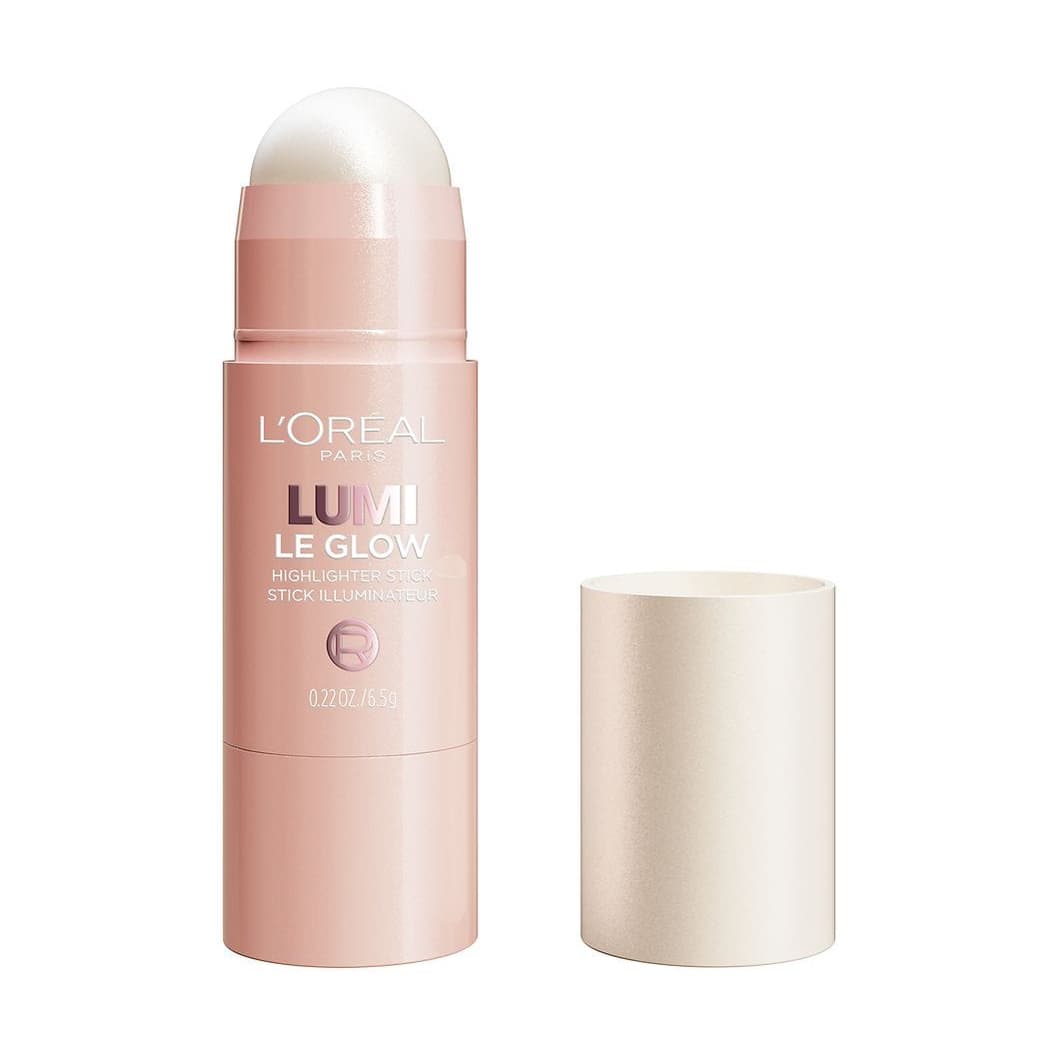 Lumi Le Glass Stick, Reflective Glassy Finish Highlighter, Glowy Creme Chic