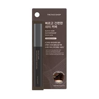 Quick Hair Waterproof Mascara, #01 Natural Black