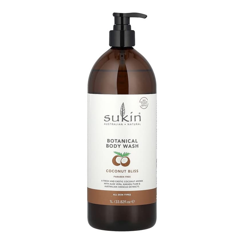 Botanical Body Wash, All Skin Types, Coconut Bliss