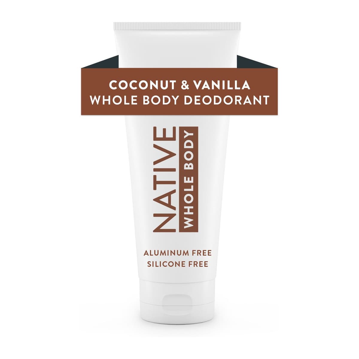 Aluminum Free Whole Body Deodorant Cream - Coconut & Vanilla