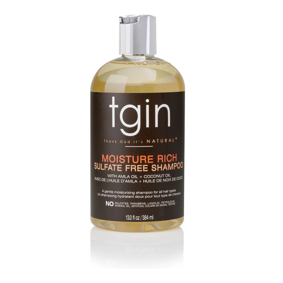 Moisture Rich Sulfate Free Shampoo For Natural Hair with Amla Oil and Coconut Oil