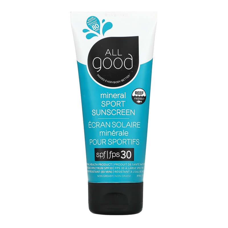 Mineral Sport Sunscreen, SPF 30