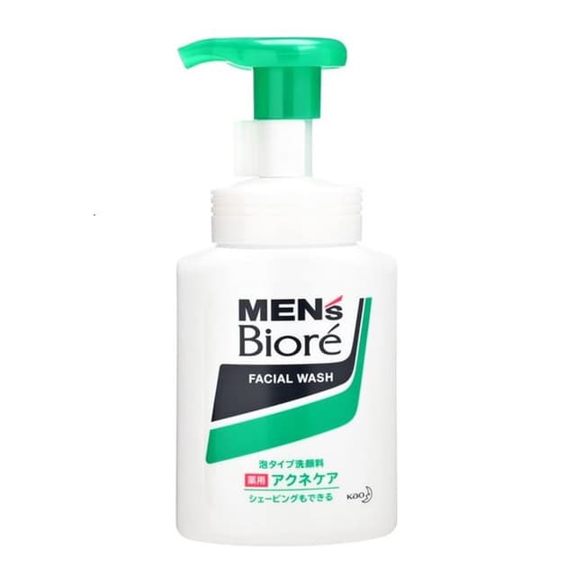 Men's Biore Foam Facial Wash, Acne Care