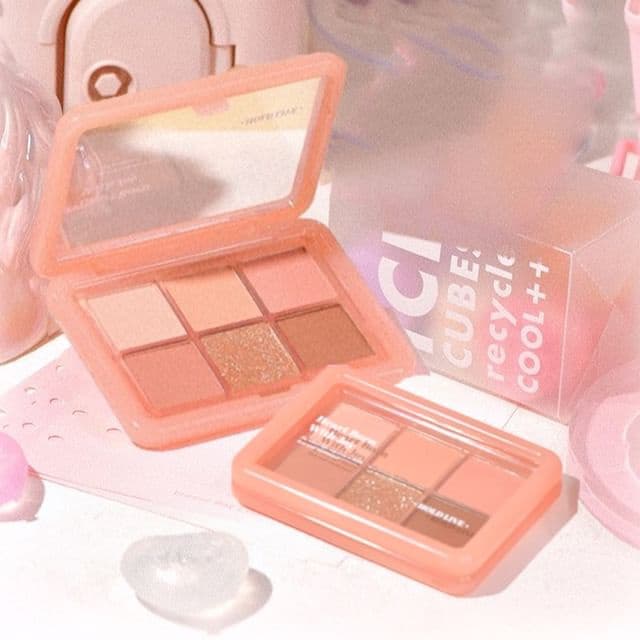 6 Color Eyeshadow, #H02 Melon Milk