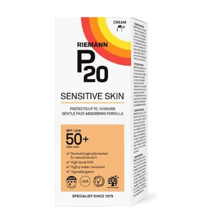 P20 SPF50+ Sensitive Sun Cream
