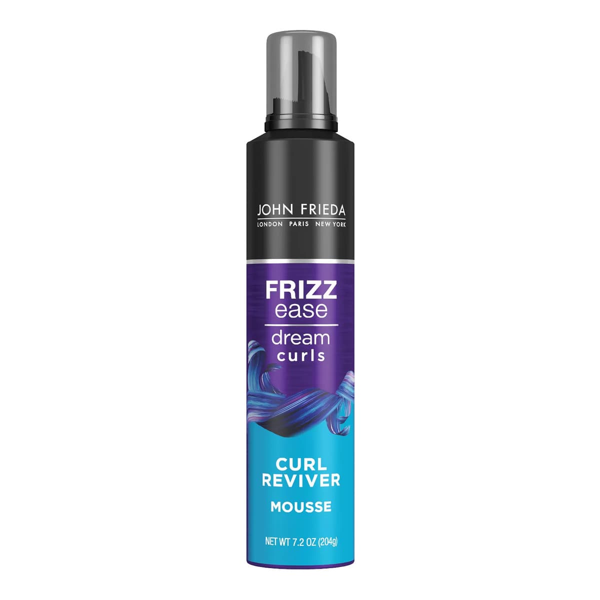 Frizz Ease Dream Curls Curl Reviver Mousse, Enhances Curls, Flexible Hold, Frizzy Hair