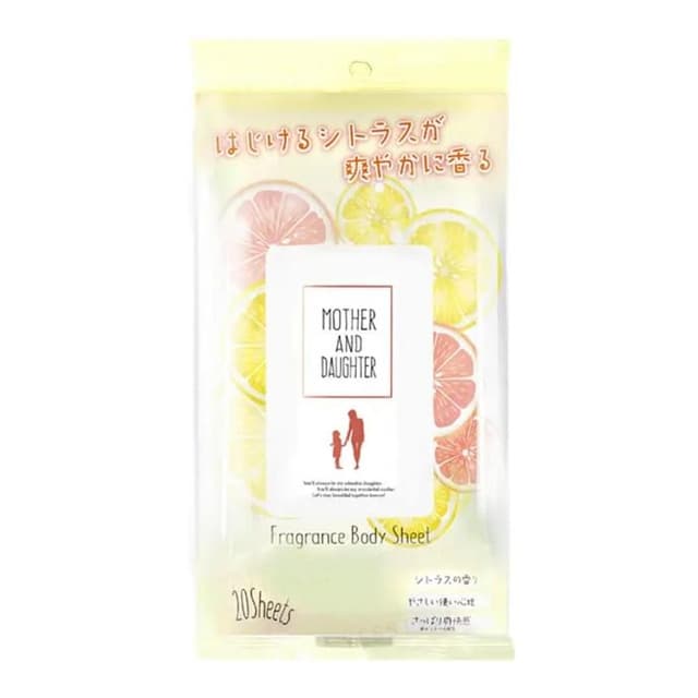 Fragrance Body Sheet Citrus Fragrance