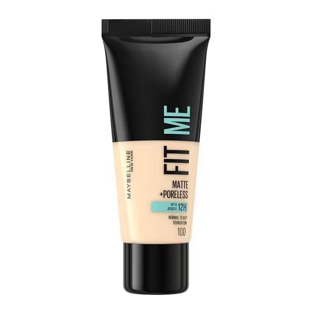 Fit Me Matte & Poreless Foundation 100 Warm Ivory