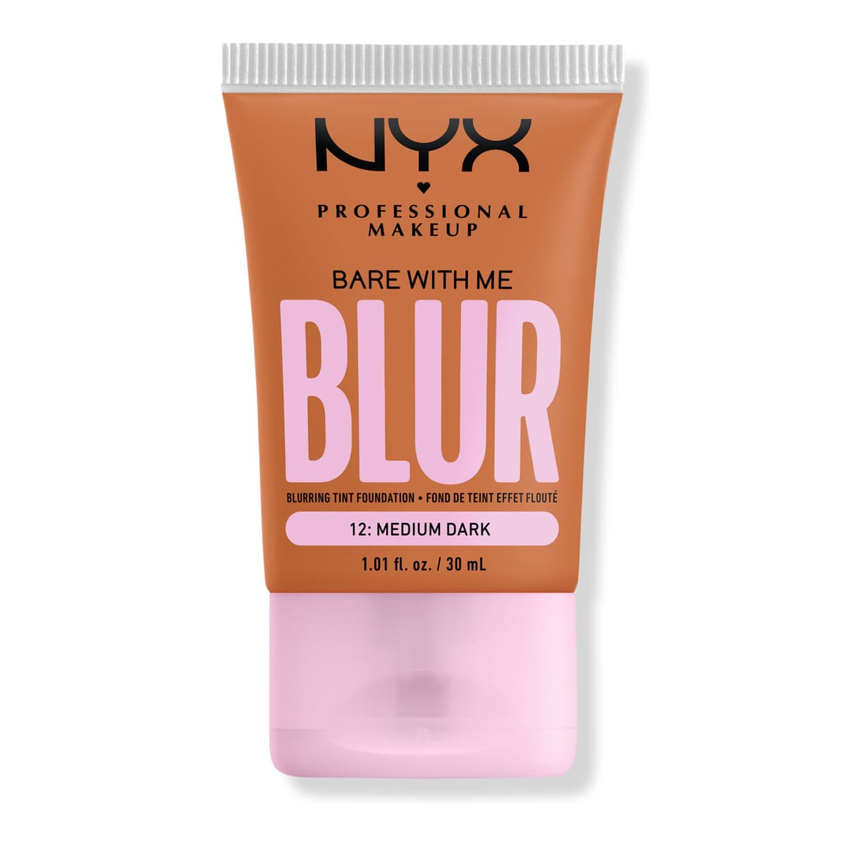Bare With Me Blur Tint Soft Matte Foundation, #12: Medium Dark