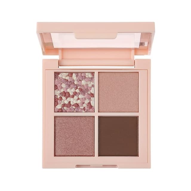 Dazzle Eyeshadow Quad, #004 Rosy Brown