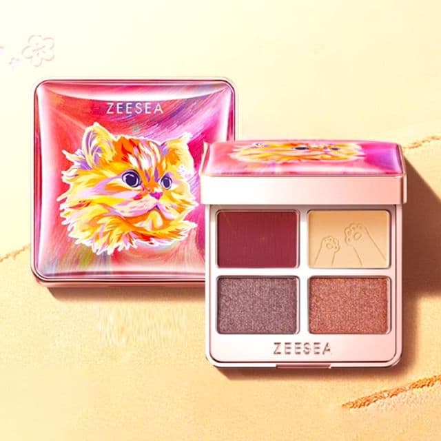 Colorful 4 color Eyeshadow, #X07