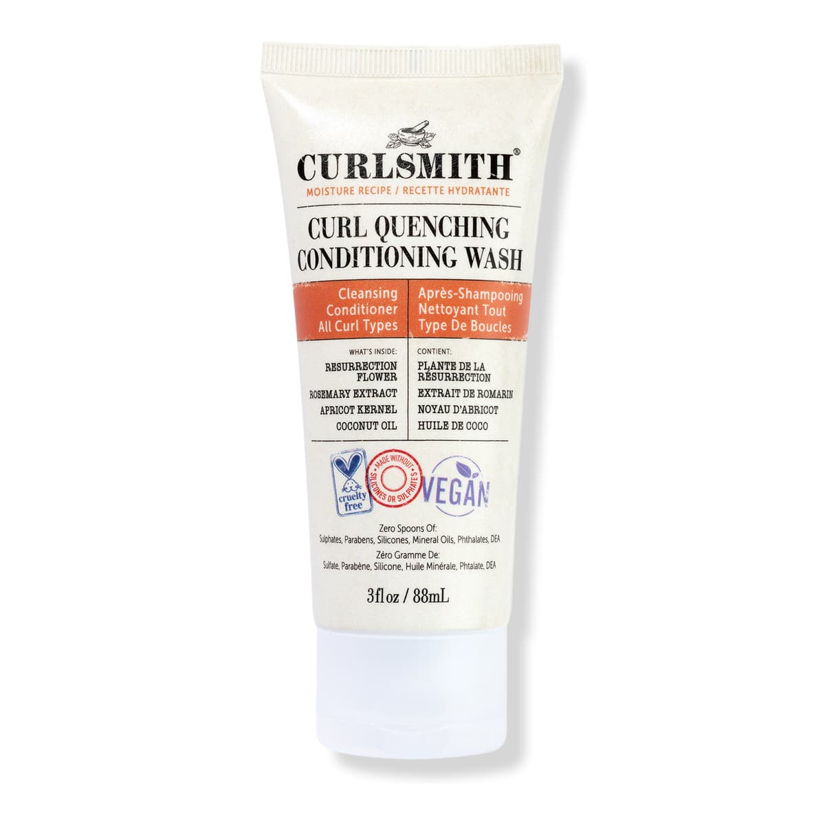 Travel Size Curl Quenching Conditioning Wash