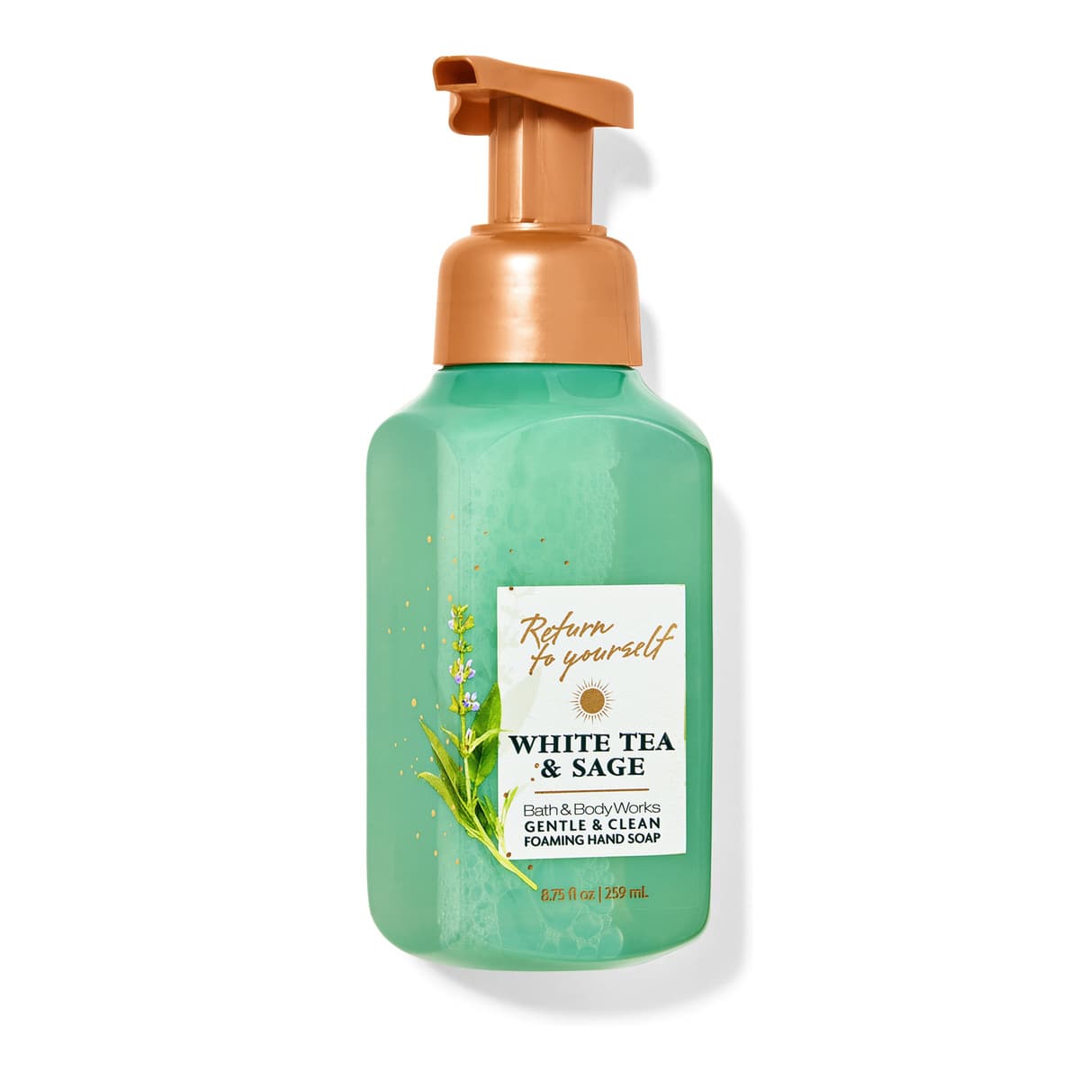 White Tea & Sage, Gentle & Clean Foaming Hand Soap