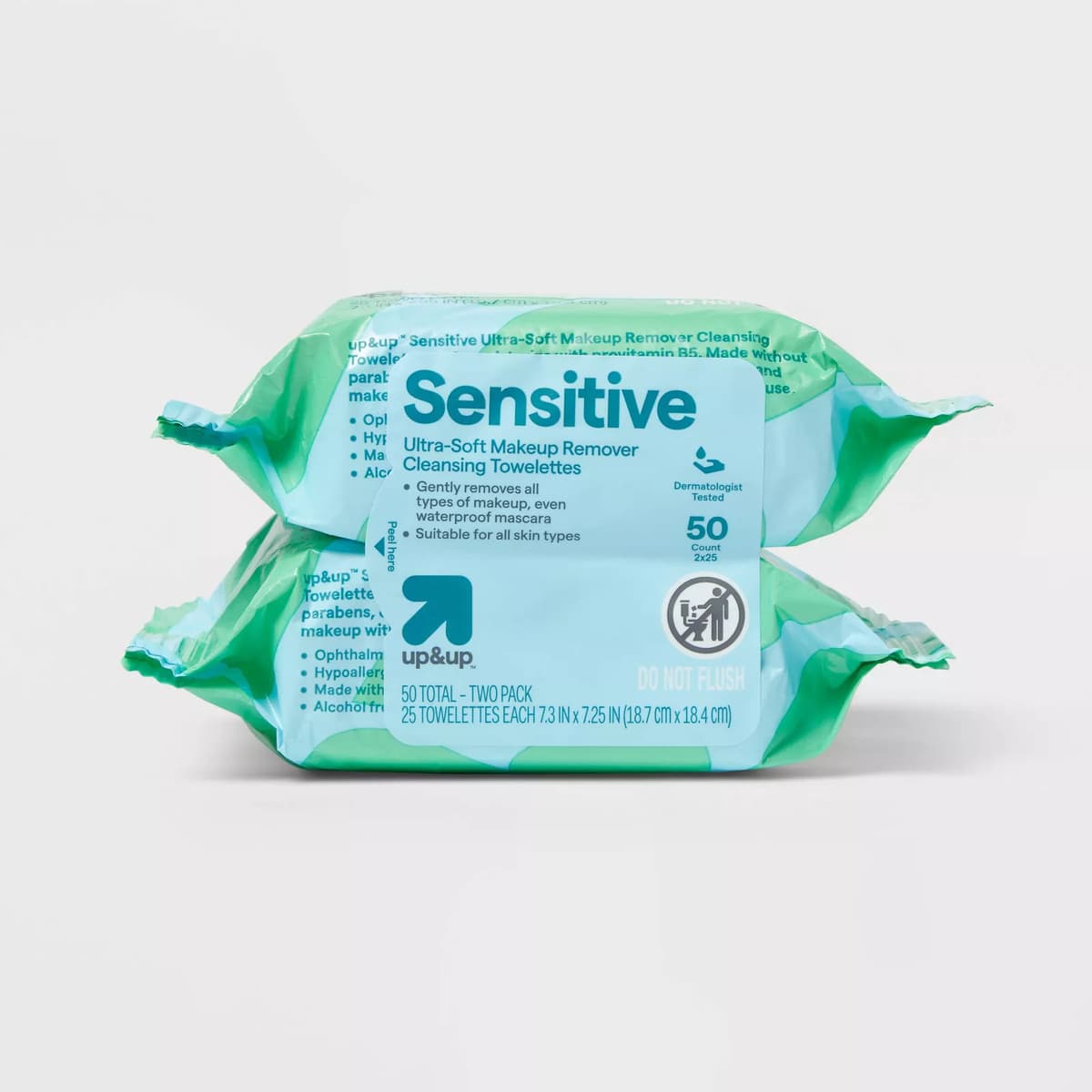 Sensitive Ultra-Soft Makeup Remover Cleansing Towelettes - Unscented - - up&up™