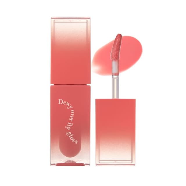 Dewy Over Lip Gloss, #05 Peach Sharbet