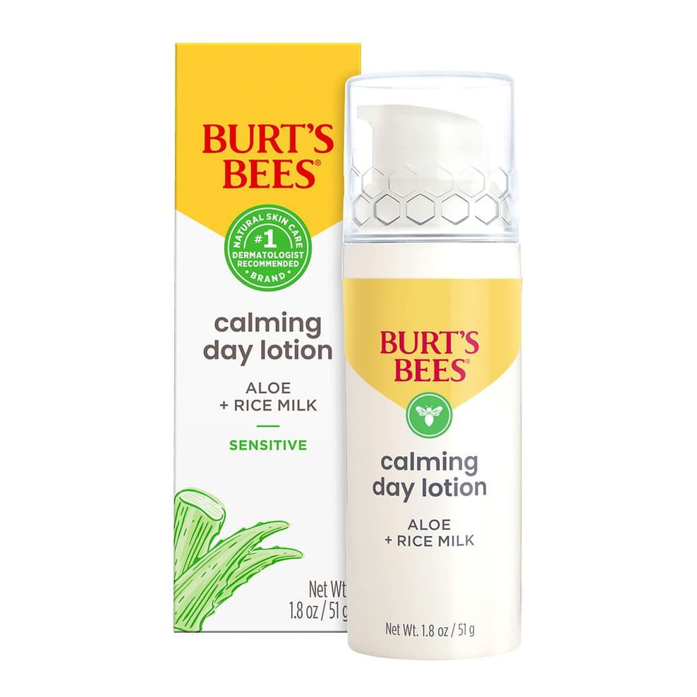 Calming Day Lotion with Aloe and Rice Milk for Sensitive Skin