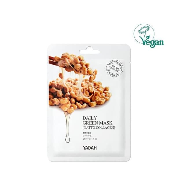Daily Green Natto Collagen Mask 1pc
