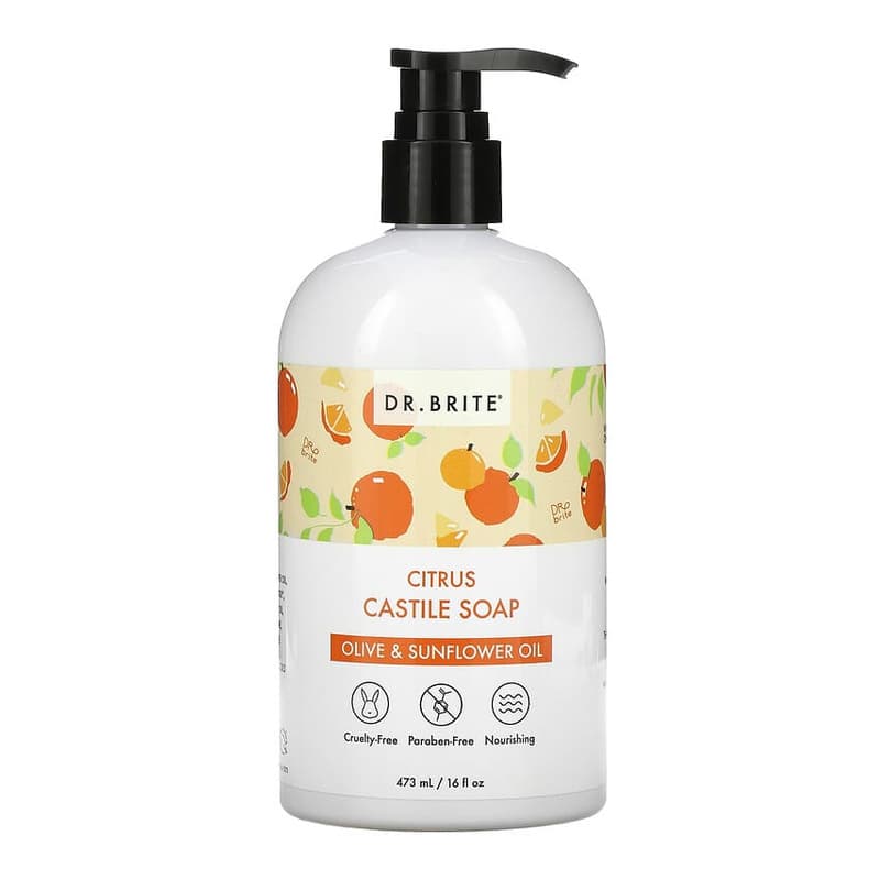 Citrus Castile Soap, Olive & Sunflower Oil