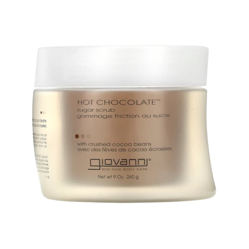 Hot Chocolate, Sugar Scrub with Crushed Cocoa Beans