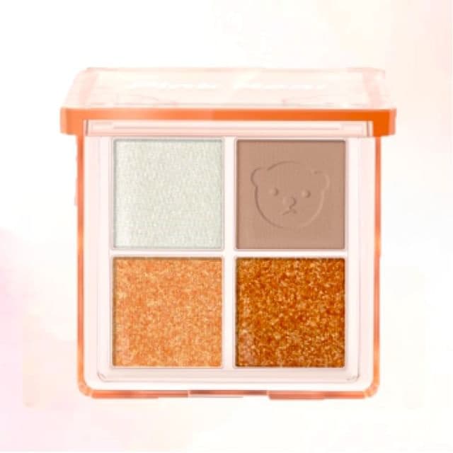 4 Colors Eyeshadow, #01 Sparkling Water