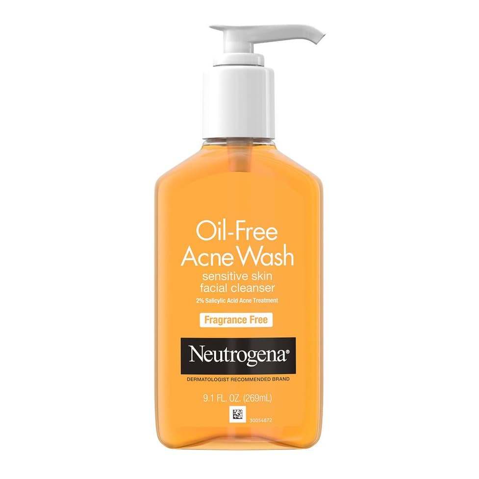 Oil-Free Acne Fighting Face Wash Fragrance Free