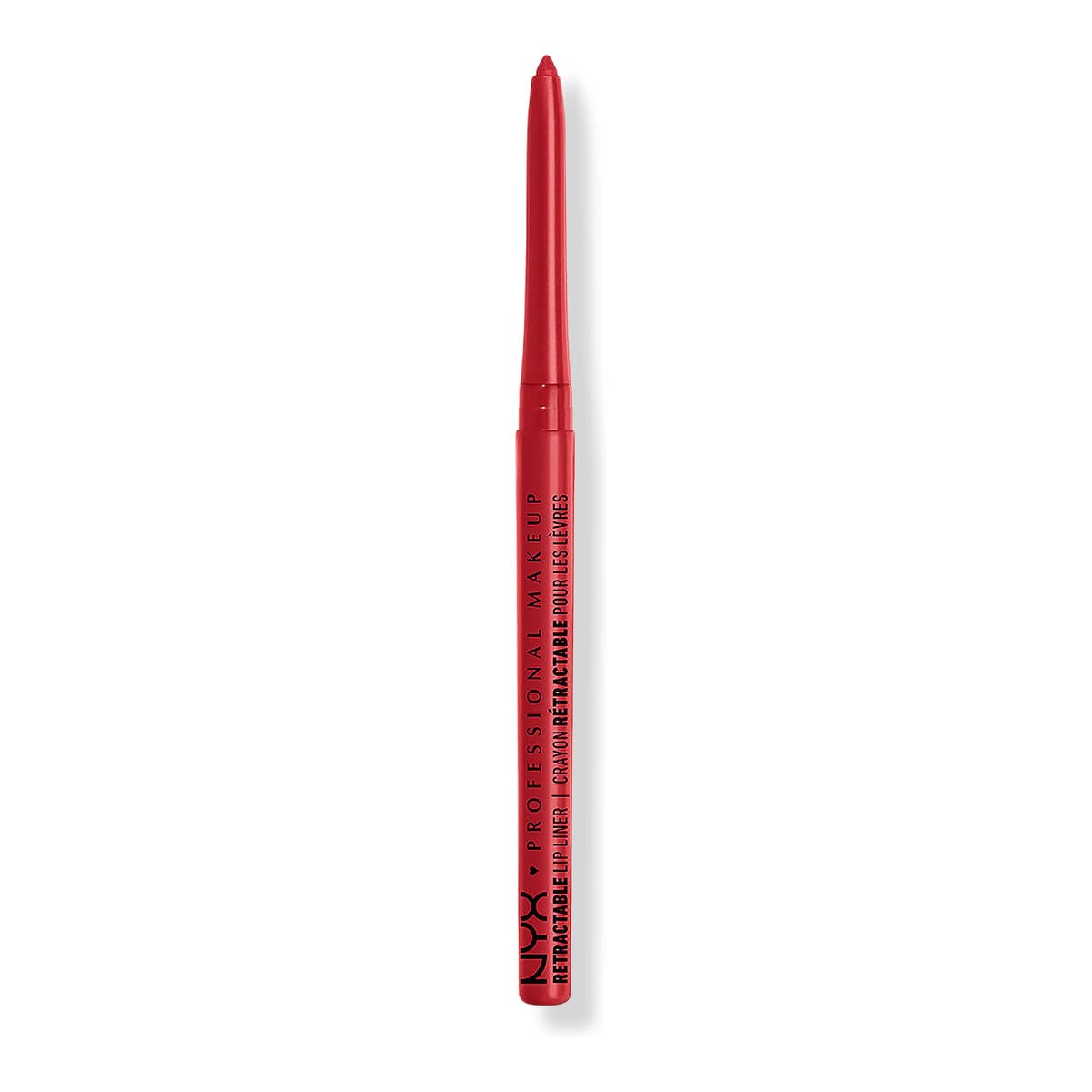 Retractable Long-Lasting Mechanical Lip Liner, Red