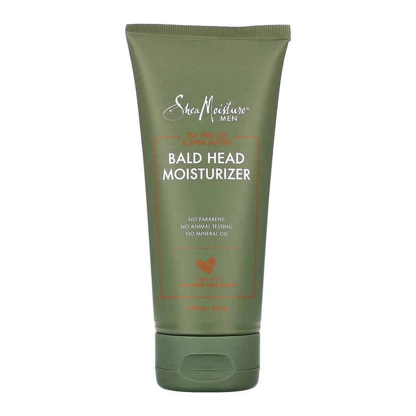 Men, Bald Head Moisturizer, Tea Tree Oil & Shea Butter