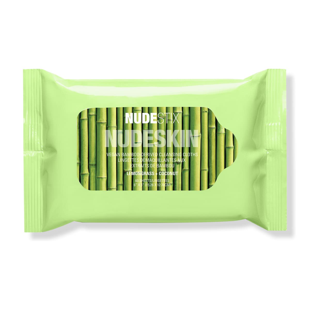 NUDESKIN Vegan Bamboo Cleansing Cloths