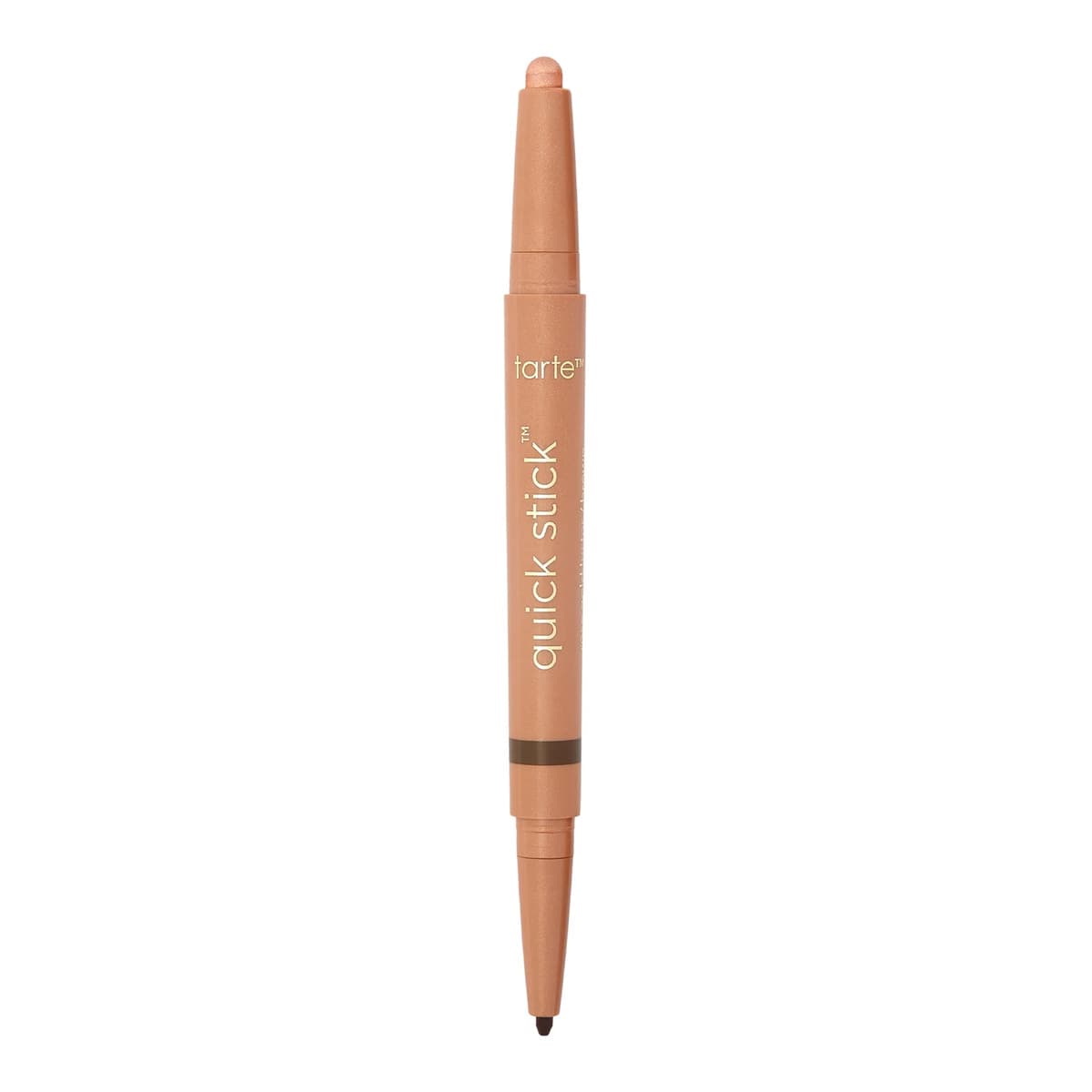 Quick Stick Waterproof Shadow and Liner, Rose Gold Luster Brown Liner