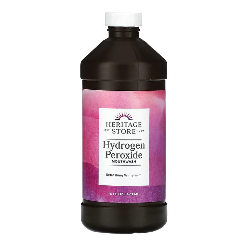 Hydrogen Peroxide Mouthwash, Refreshing Wintermint