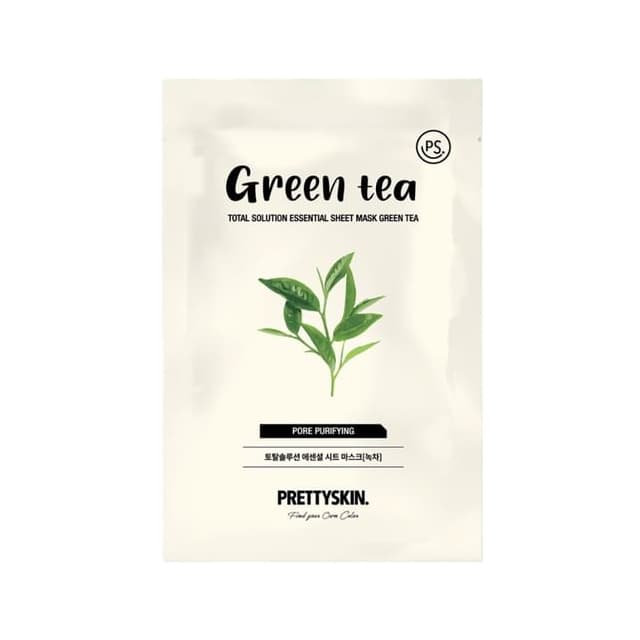 Total Solution Essential Sheet Mask, Green Tea