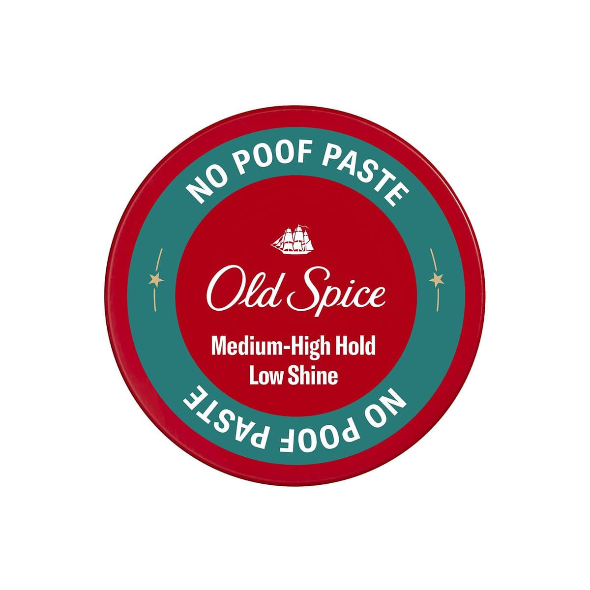 No-Poof Paste, Hair Styling Paste for Men, Medium-High Hold with Low Shine Coconut & tropical wood notes