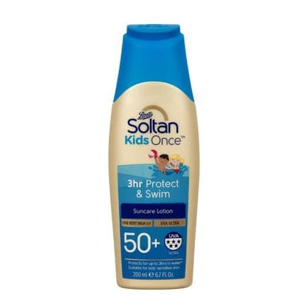 Kids Once 3hr Protect & Swim Suncare Lotion SPF50+